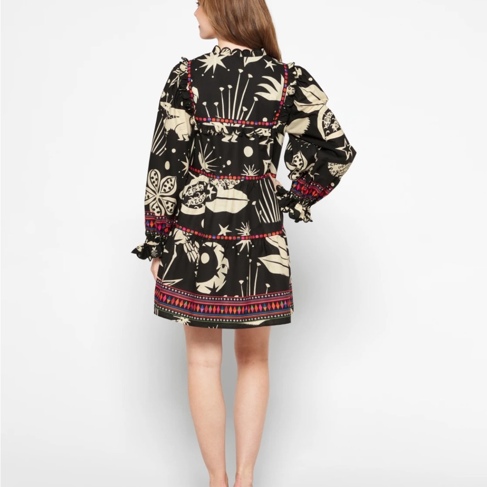 Farm Rio Cerrado Sky Mini Dress - Picture 3 of 5